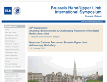 Tablet Screenshot of brusselshandsymposium.eu